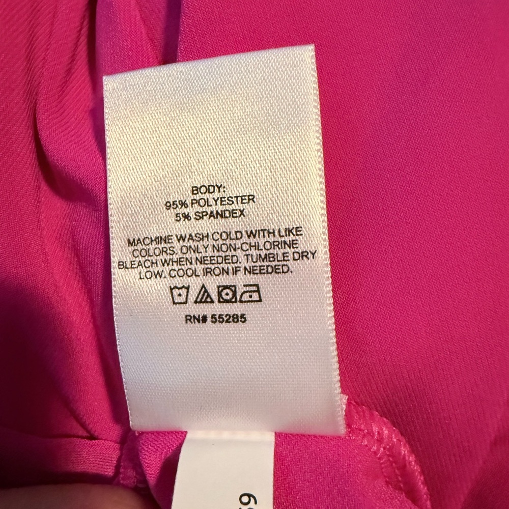 NWT Express Fuchsia Blouse - Picture 4 of 5